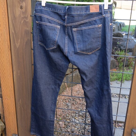 GAP Women's Selvedge Boyfriend Jeans - Dark Blue - Picture 6 of 6